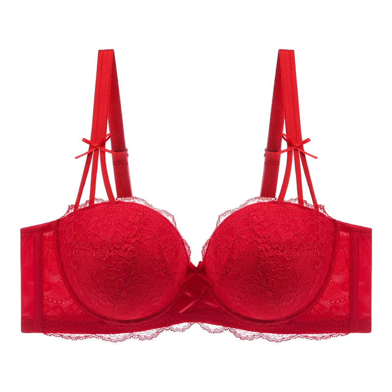 Big Chest Appears Smaller Thin Large Sizes Bra Gather Fold The Accessory Breast To Prevent Sagging Adjustable Text Bra SWD9013a