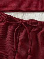 2026 Women Casual Sleeveless Tank Top Summer Casual Vest & Shorts Set Ribbed V Neck Slim Fit Two-piece Homewear Sexy Tops Women