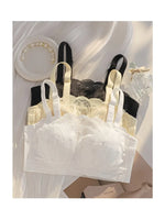 MOYISU Strapless Bra Women with Large Breasts and Small Non-slip Pull-up Breast Anti-sag Summer Slim Bra
