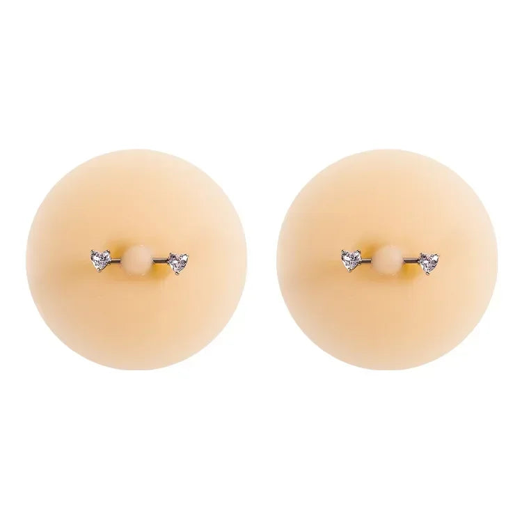 Toucheart Solid State Rubber Nipple Patch Invisible and Traceless Solid Chest Patch For Women Breast Patch Nipple Decoration New
