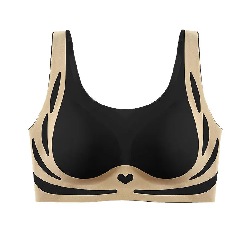 Women Push Up Active Bra Seamless Comfortable Angel Wings Bras Trendy Soft Breathable Underwear Female No Wire Lingerie