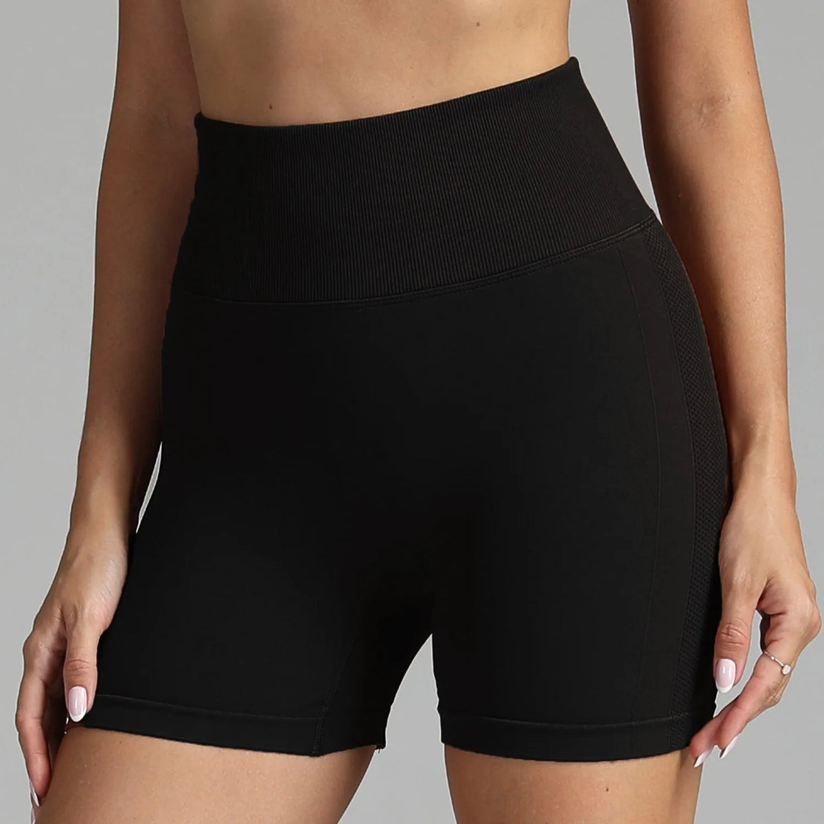High Waist Butt-Lifting Sport Yoga Shorts for Women, Breathable & Stretchy Gym Workout Athletic Shorts