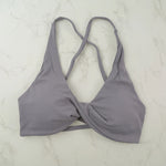 DIAS FIT JOY Women'sWorkout Sports Bras Beauty back Cross Padded Low Impact Fitness Bra Yoga Top Cycling Fitness