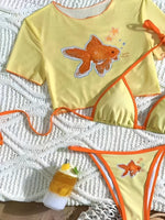 3 Pieces Brazilian Thong Bikinis 2026 Women Trikini Swimwear Female Halter Triangle Swimsuit & Tops Bathing Swimming Swim Suit
