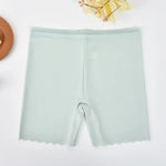 Ice Silk Safety Short Pants High Waist Shorts Panties For Women Tummy Control Hip Lift Underwear Boyshorts Boxer