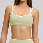 Sexy Back Sports Bra Top Women's Push-Up Yoga Underwear Fitness Top Running Workout Yoga Top Soft Beauty Back Bras Gym Underwear