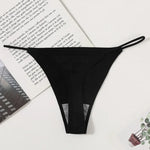 4Pcs/Set Women G-String Thongs Seamless Panties Sexy Lingerie Low Rise Female G-String High Cut Pantys Underwear
