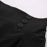 A-Line Midi Skirt Women Skirt Elastic High Waist Contrast Color Plaid Print Large Hem Mid-Calf Length Skirt Daily Wear