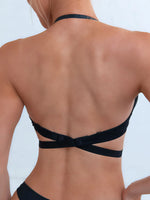 fashionable sexy push-up bra U-shaped multi-wear bralette with invisible backless underwear underwire padded Lingerie