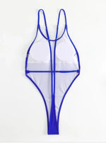 Extreme Mini Micro String Cross Backless Women Monokini Swimwear One Piece Swimsuit Female High Cut Bathing Suit Swim Beachwear