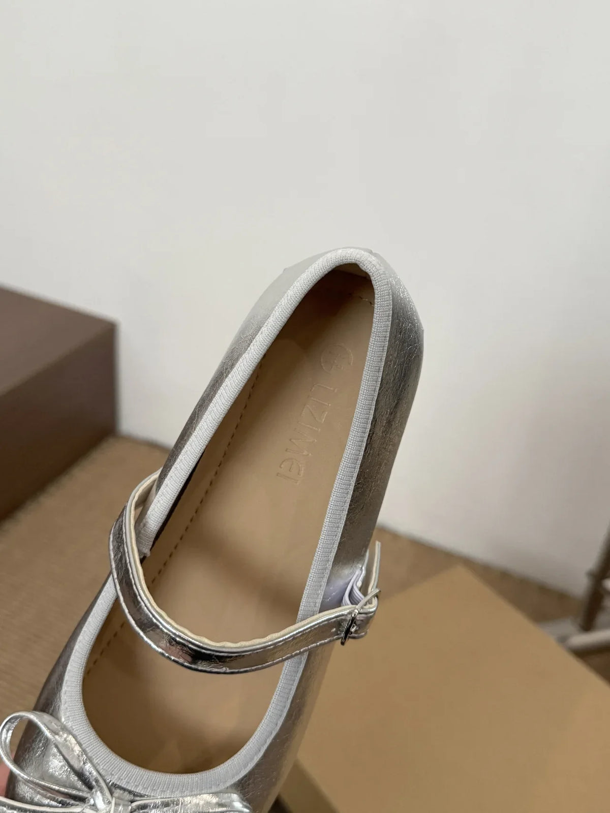 Butterfly-knot Women Ballet Mary Jane Shoes Fashion Mix Colors Internal Elevation Shoes Ladies Spring Autumn Concise Footwear