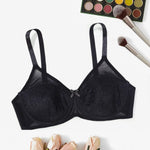 BEAUWEAR Women Plus Size Lace Full Cup Thin Molded Cup Bra With Wire Elegant Lingerie 38C 38D 40C 40D 42C 42D 44C 44D-R209