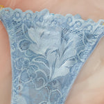 Toucheart Adult Sexy Lingerie Set Low-Cut Breast-Exposing Lace Embroidery See-Through Sexy Open-Back No-Removal Wear Underwear