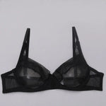 Toucheart 4 Piece Set Sexy Lingerie Set Lace Perspective Bra Women Mesh Patchwork Ruffled Skirt Garter Socks Sexy Underwear Suit