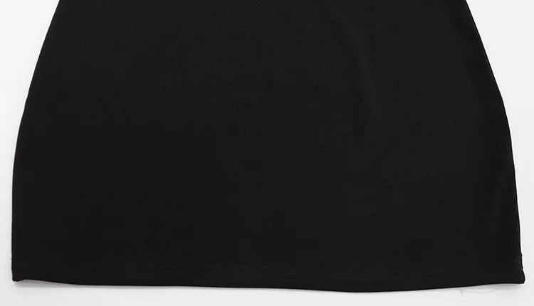 Ahagaga Fashion Women's Mini Dress Solid Hollow Out Regular Long Sleeves Sheath Bodycon Sexy Club Basic Casual Streetwear Female