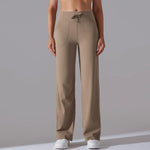 New Yoga Straight Leg Sweatpants Straight Leg Women's Loose Tracksuit Pants Wide Leg Outdoor Gym Running Casual Tracksuit Pants