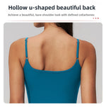 Women Breathable Sports Bra Shockproof Fitness Tops Push Up Gym Underwear Crop Top Brassiere Sport Bras Gym Workout Top Yoga Bra