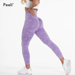 Camo Seamless Leggings Women High Waist Yoga Pants Scrunch Butt Sports Leggings Booty Fitness Tights Gym Leggings Sportswear