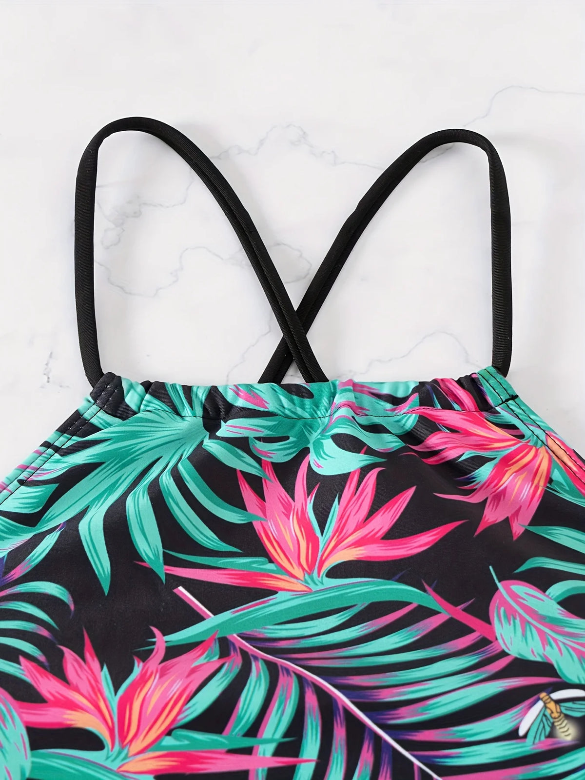 ZTVitality Sexy Print 2 Piece Tankini Set 2025 New Arrival Push Up Padded Bra Swimsuit Women Swimwear summer Beachwear Brazilian