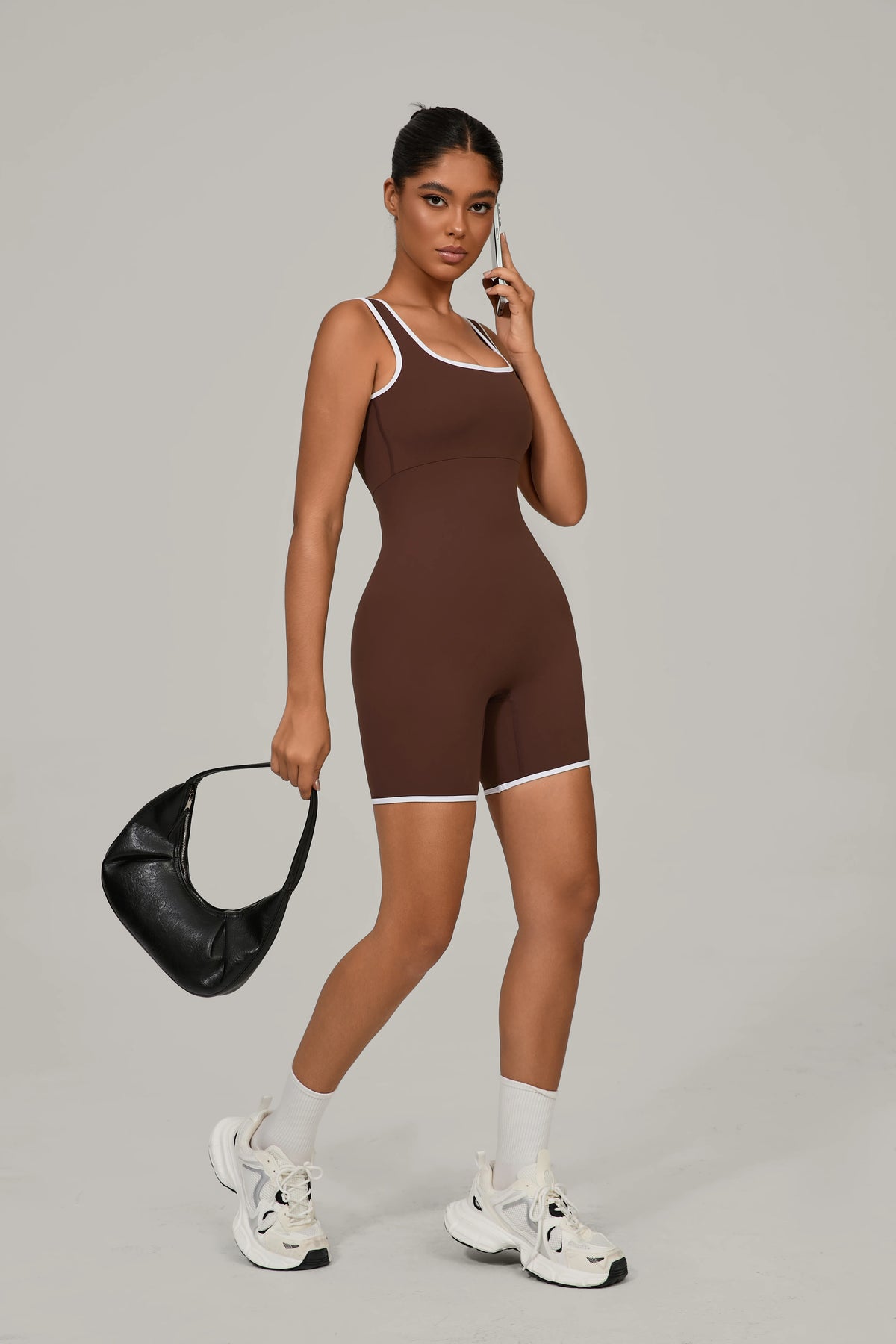 Women's Sports Jumpsuit Yoga Fitness Combination Lift Buttocks Bare Back High Elasticity Gym Sexy Sports Jumpsuit Gym Romper