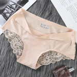 1Pc Sexy Lace Panties Summer Sexy Underwear Transparent Lace Panties For Women Comfort Cotton Crotch Panty Lingerie M-XXL