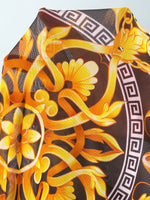 2026 Printed Mesh Swimsuit One Piece & Beach Dress Long Sleeves Swimwear Women Bathing Swimming Swim Suit Padded Beachwear