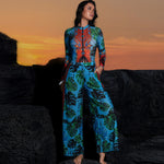 One Piece Sun Protection Swimwear 2026 Women Long Sleeved Print Swimsuit Female Sports Bathers Swimming Bodysuit Beach купальни