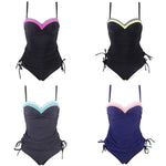 Summer Two Pieces Swimsuits Woman Push Up Swimwear Female Tankini Sets Beachwear Brazilian Bathing Suit Sports Women Bathers