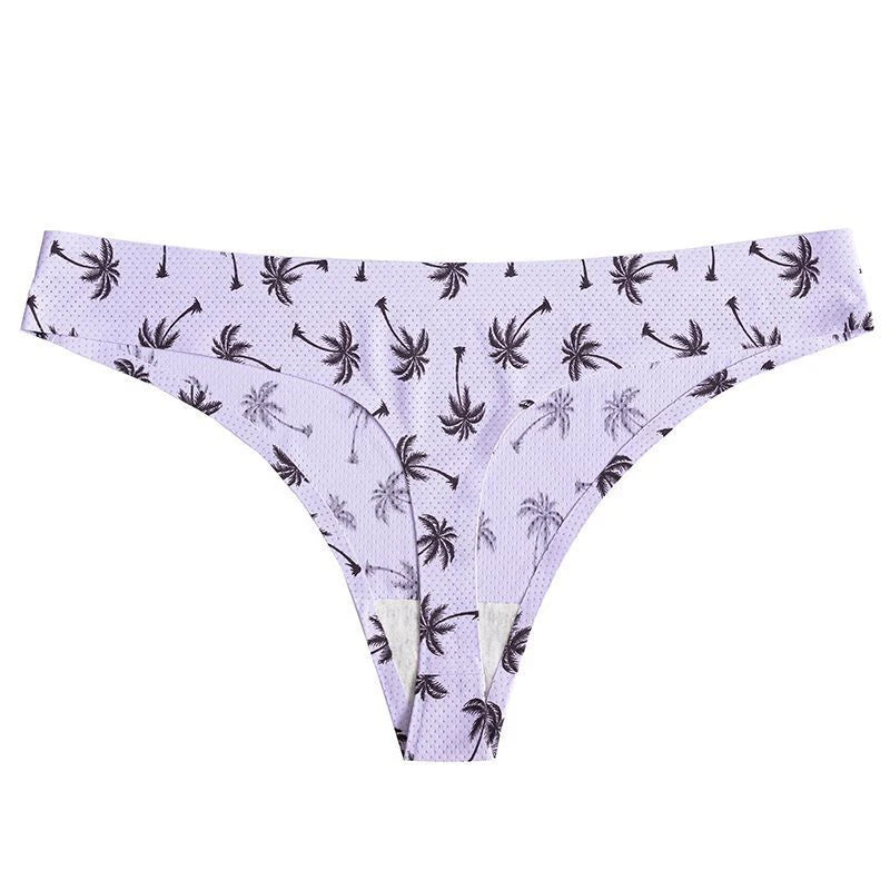 Women Thongs Fashion Floral Panties XS-XL Female Underpants Ladies Sexy Underwear Women Bikini Panty New Panties For Woman 2022