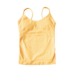 NCLAGEN Women's Pilates Tank Top Gym Clothes Yoga vest with built in bra Thin Strap Seamless Fitness Sportswear Workout Tops
