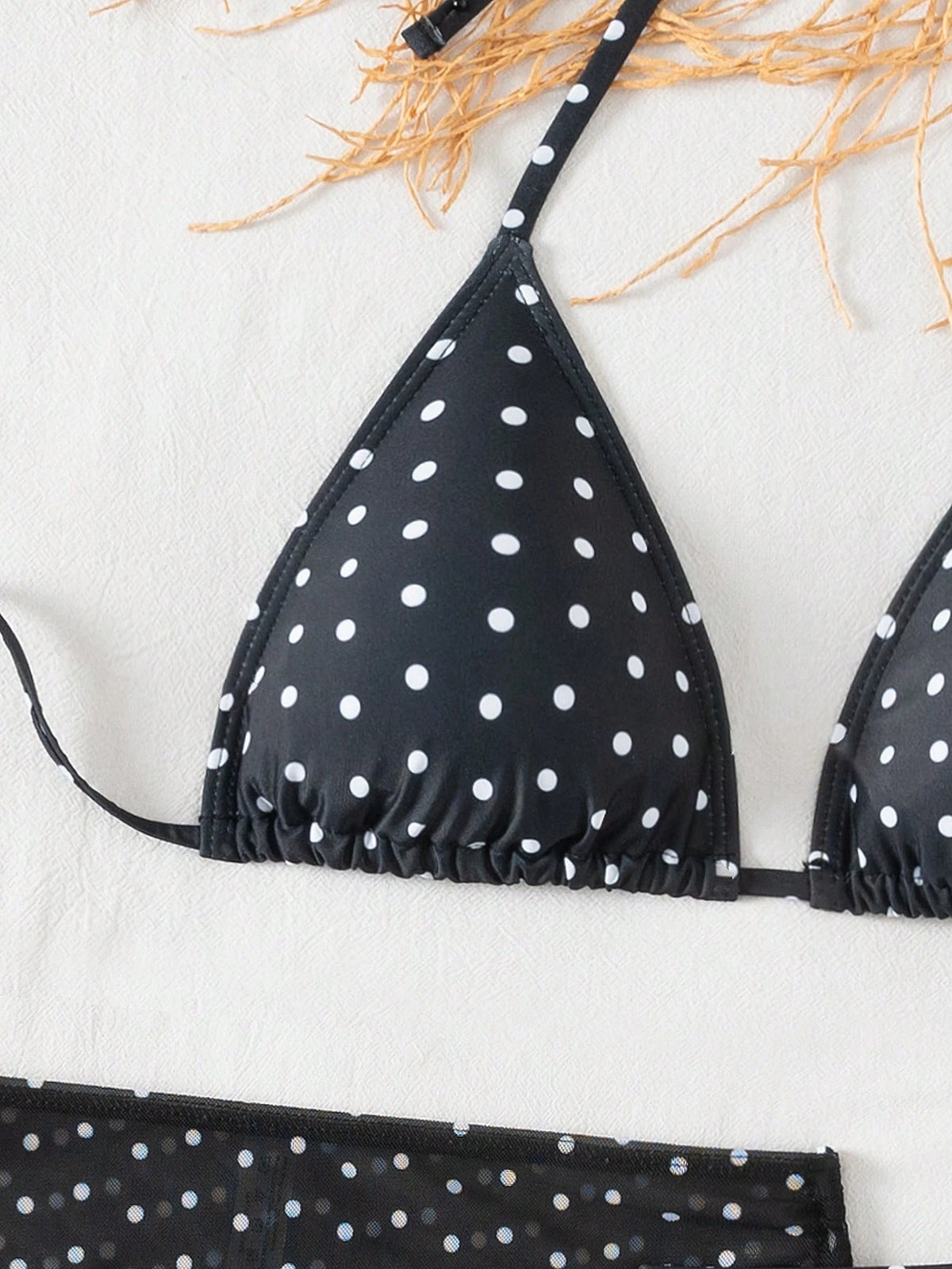 3 Pieces Triangle Halter Bikini 2026 Women & Beach Skirt Swimwear Female Printed Swimsuit Bathers Bathing Swimming Swim Suit