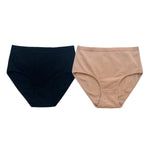 2Pcs/Set Women Cotton Panties High Waist Briefs Breathable Underwear Female Underpants Plus Size Sexy Lingerie S-XXL 8 Colors