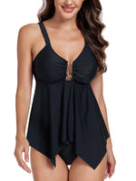 ZTVitality Black Tankini Set Women's Swimsuit 2024 New Arrival Padded Bra Push Up Swimwear Sexy Summer Beachwear Bathing Suit