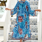 13 Colors Printed With Belt Crochet Knitted Tunic Beach Dress Beach Wear Beachwear Beach Cover Up Cover-upsFemale Women V7201