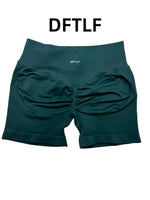 DFTLF Women High Waist Yoga Shorts Scrunch Butt Lift Workout Short Squat Proof Fitness Gym Running Sports Push Up Athletic Leggi