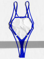 Backless Extreme Mini Micro G String Thong Women Swimwear One Piece Swimsuit Female Monokini High Leg Cut Bathing Suit Swim Lady