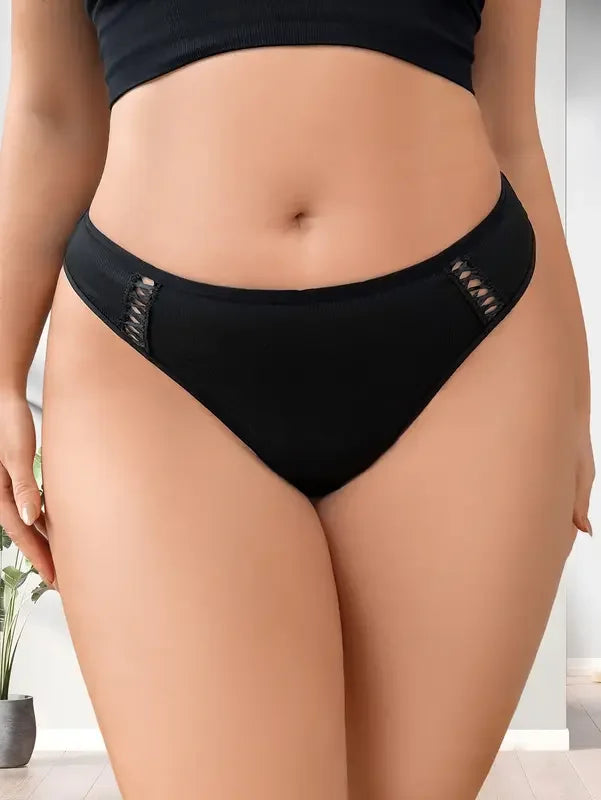 1pcs Plus Size 1XL-4XL Sexy Bow Women's Panties Low Waist Breathable Comfortable Lady Briefs Elegant Fashion Female Underwear