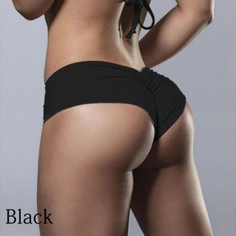 Women Yoga Briefs Fitness Bike Sexy Shorts Fashion Workout Push Up Sportswear Sport Mini Short Gym Shorts Girls Spodenki Damskie