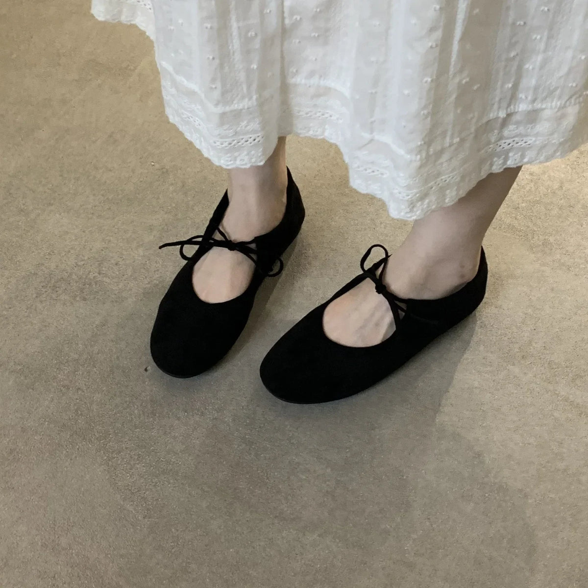 Fashion Butterfly-Knot Women Flats With Shoes Casual Female Soft Footwear Round Toe Ladies Flats Slip On Shoes 2026