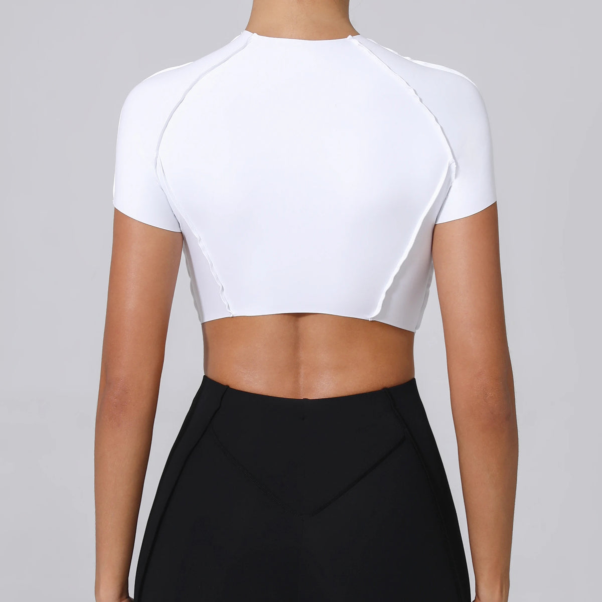 No Padded Women Yoga Sport T Shirts Fitness Clothes Short Sleeve Yoga Shirt Gym Top Running Active Wear Sport Tops