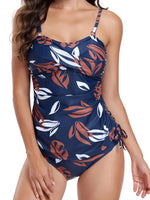 ZTVitality Tankini Set Swimsuit Women's 2024 New Arrival Push Up Padded Bra Bandage Print Swimwear Beachwear Summer Bathing Suit