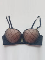 European and American New Style Sexy Mesh Lingerie for Women, Push-Up Anti-Sagging Adjustable Bra with Underwire