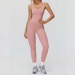 Women Yoga one-piece Jumpsuit Fitness Sports Overalls Gym Clothin Pilates Workout Clothes Outfit push-up Activewear Sportswear
