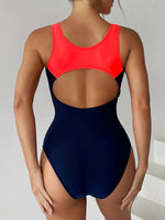 New Sports One Piece Swimsuit 2026 New Racerback Slim Swimwear Women Bathing Suit Surfing Monokini Athletic Swimming Suits XXL