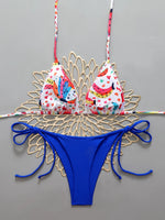 Halter Triangle String Thong Bikinis 2026 Women Sexy Swimsuit Brazilian Swimwear Female Bathers Bathing Swimming Swim Suit