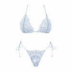 3Pc Lace Bikini With Cover Up 2026 New Swimwear Women Swimsuit Sexy Bikinis Female Swim Suit Beachwear Bathingsuit Micro biquini