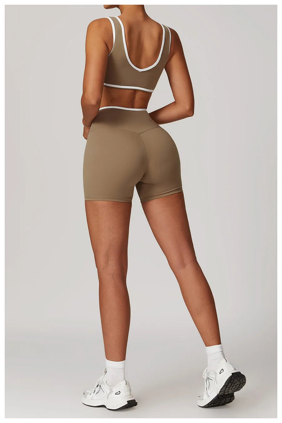 Yoga Set2 Pieces Workout Outfits Fitness Sportswear Gym Tracksuit High Waist Leggings Sports Bra Athletic Wear Women Clothes
