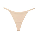 Ice Silk Seamless Women Thong Low Waist Sexy G String Quick Drying Panties Simple Underwear Traceless Thin Sports Yoga Briefs