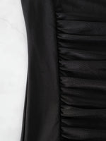 ZTVitality Solid Color Ruched One Piece Swimsuit 2024 New Arrival Halter Tummy Control Women Summer Bathing Suits Sexy Brazilian