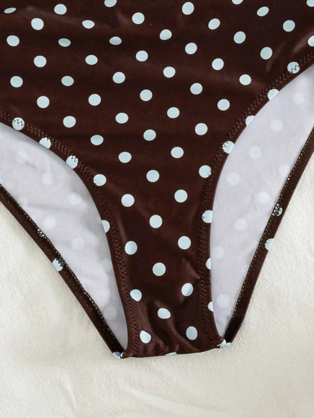 Sexy Black Polka Dot Print Bikini Set 2026 Women Pleate Push Up Drawstring Side High Waist Swimsuit Beach Bathing Suit Swimwear